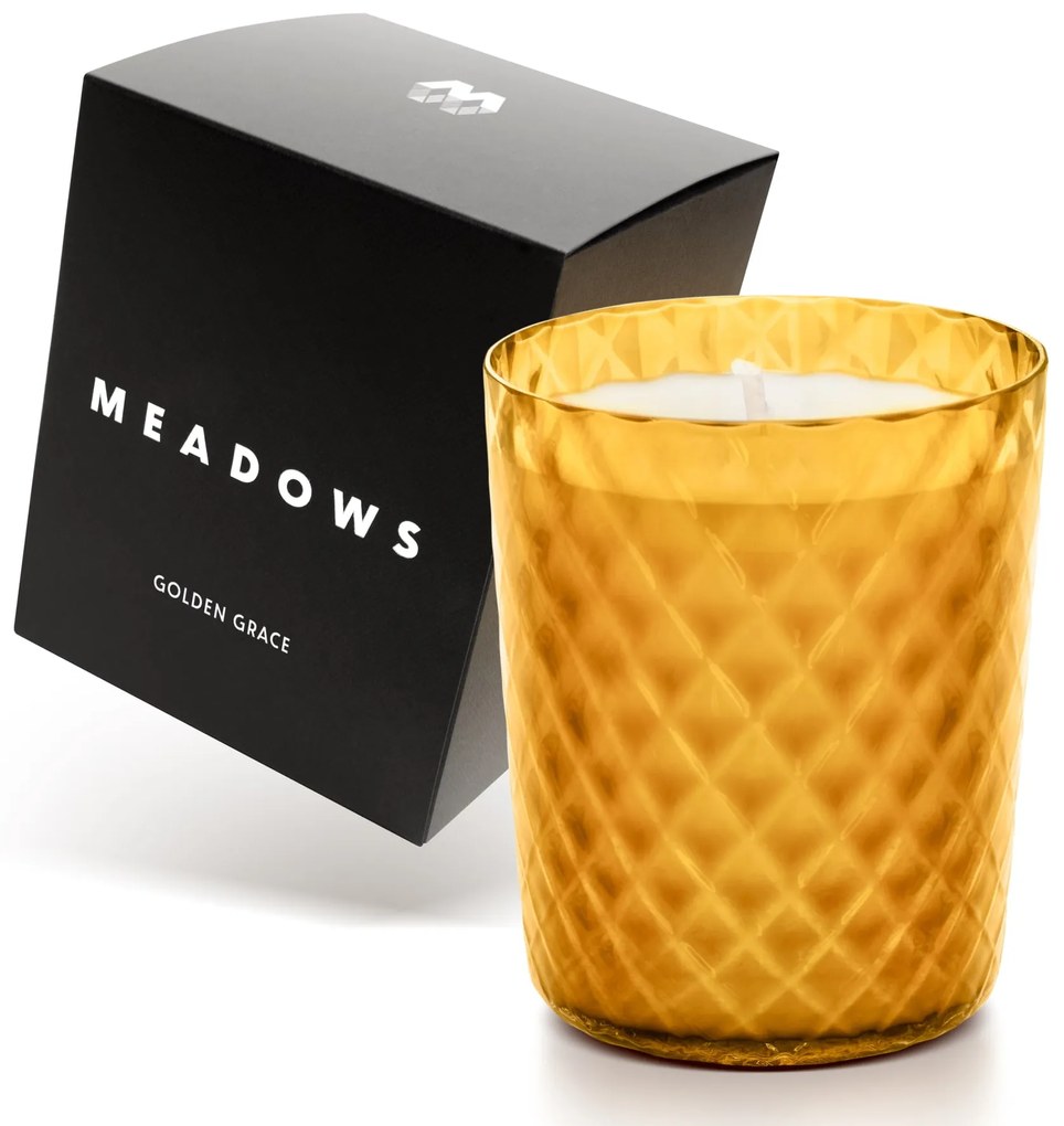 MEADOWS Vonná sviečka Meadows Golden Grace 200 g