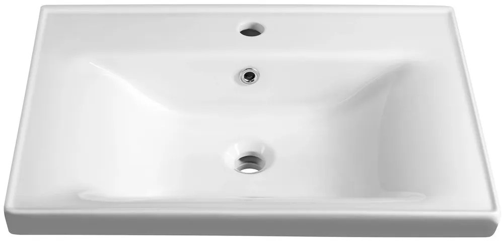 Aqualine Aqualine, SAVA 65 nábytkové umývadlo 65x46x16,5 cm, 2065