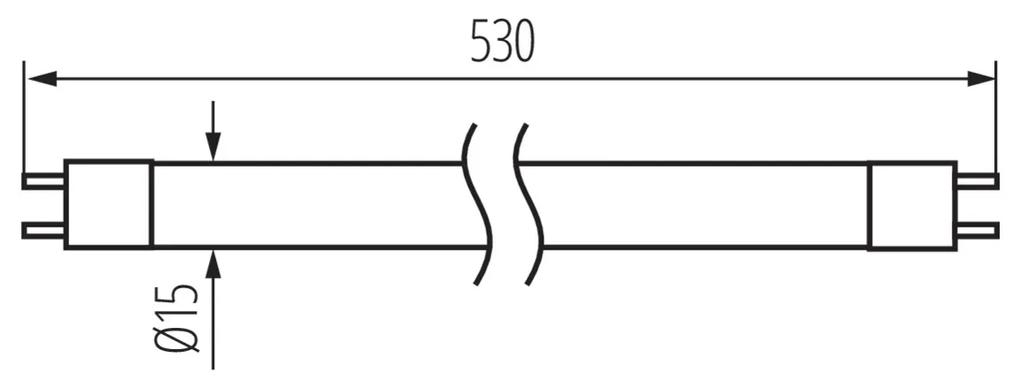 KANLUX Lineárna žiarivka, G5 (T5), 13W, 1118lm, 4000K, denná biela, 53cm
