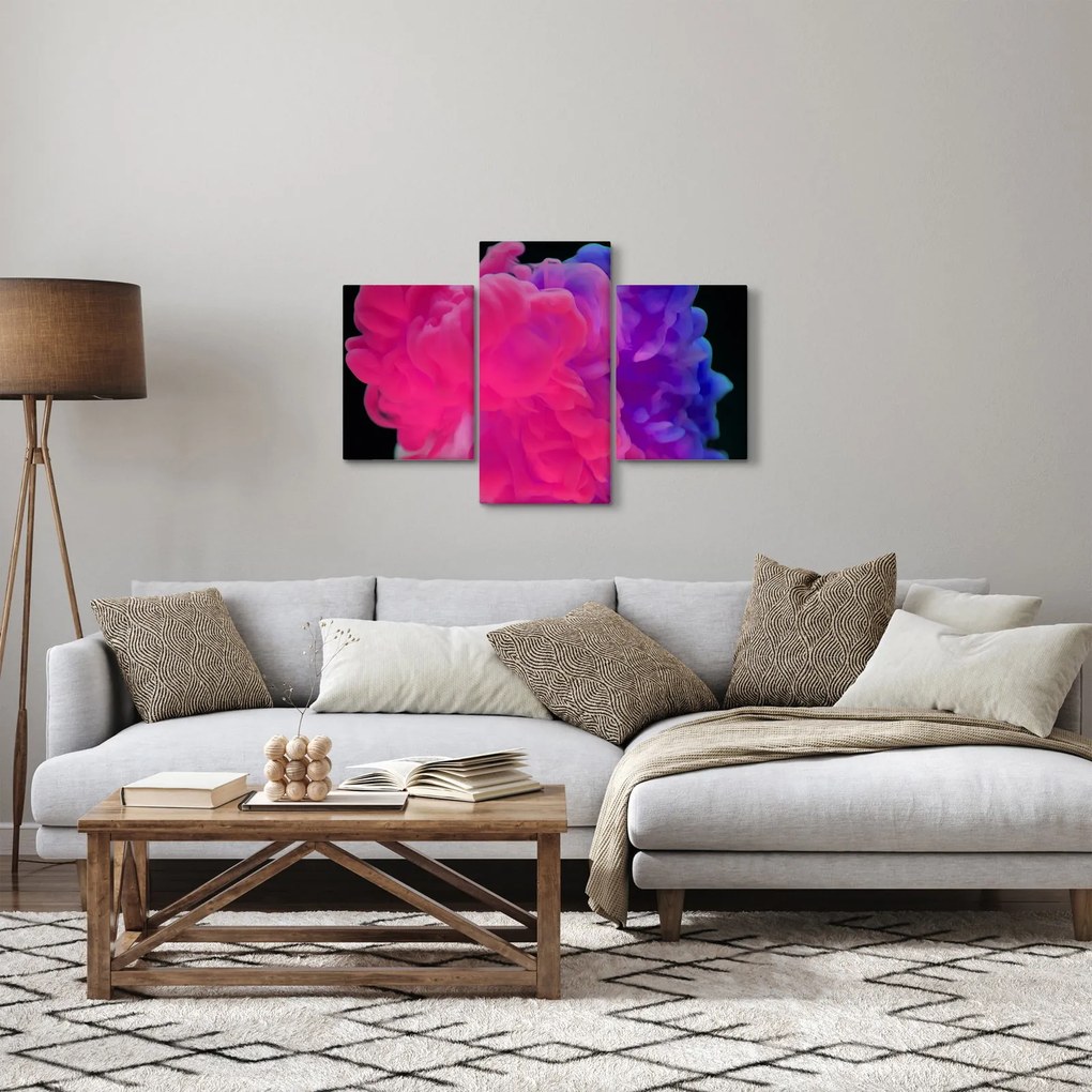 Obraz farebného dymu (90x60 cm)