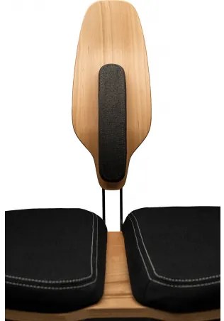 NESEDA Standard pracovná stolička Čierna