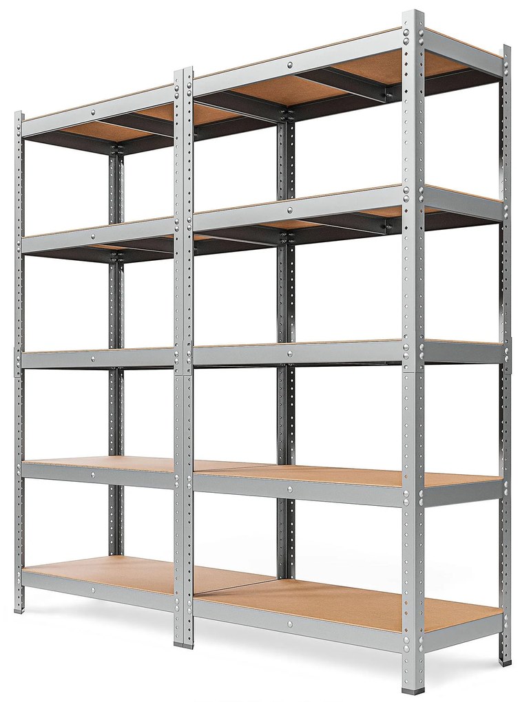 Marbo KOVOVÝ REGÁL SÉRIE HARD 220X120X50 NOSNOSŤ JEDNEJ POLICE 500 KG Rozmer regálu: 220x120x50, Počet Políc: 6, Celková nosnosť regálu: 3000 KG