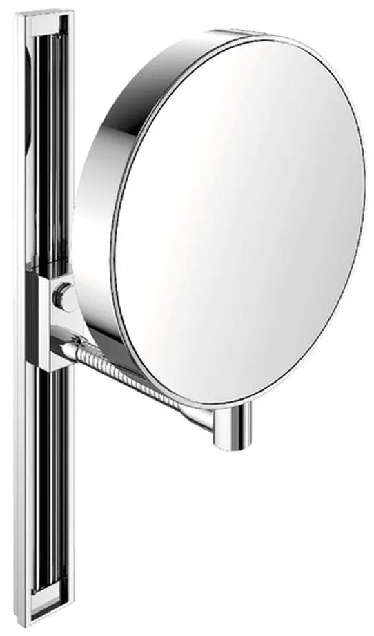 Emco Cosmetic mirrors Prime - Holiace a kozmetické nástenné neosvetlené zrkadlo, 3 a 7 násobné zväčšovanie, chróm 109500115