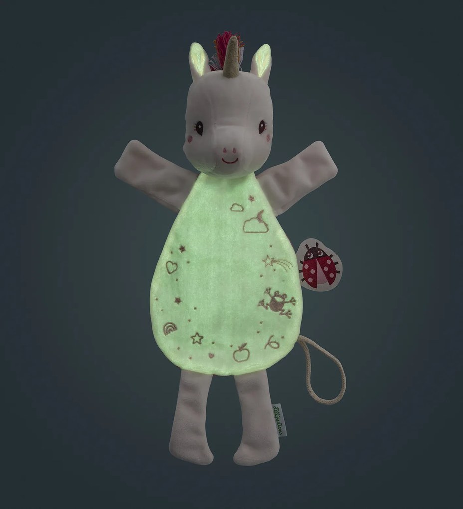 Lilliputiens - maňuška svietiaca v tme - jednorožec Lena