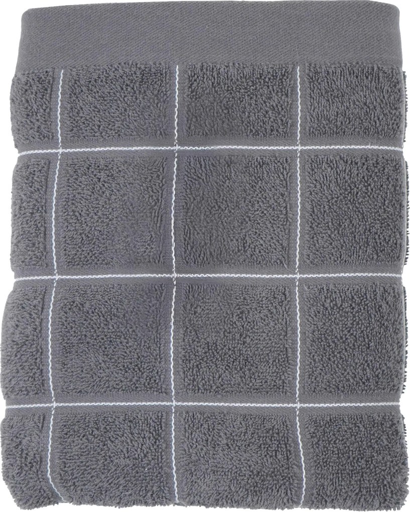 XXXLutz UTERÁK NA RUKY, 50/100 cm, antracitová Esposa - Kúpeľňový textil - 003002000605