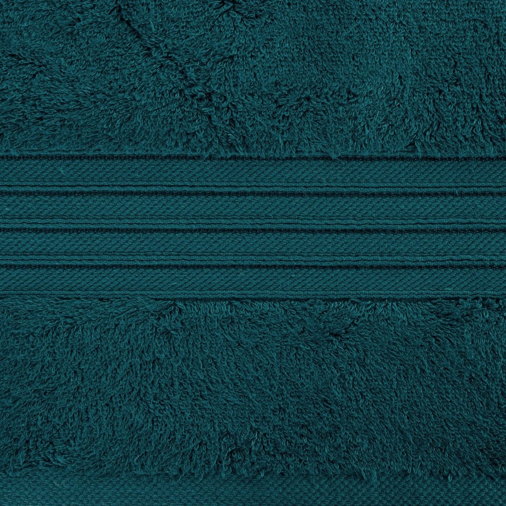 BAVLNENÝ UTERÁK AURA 50X90 CM TMAVOTYRKYSOVÁ