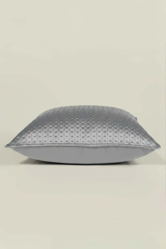 Velúrová obliečka na vankúš MAYA sivá Rozmer: 50x70 cm