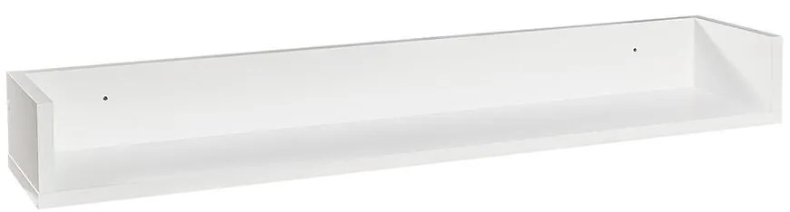 Polička 100 biely Mat