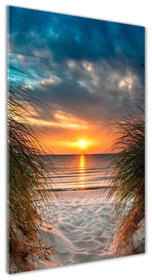 Foto obraz akrylový Západ slnka mora pl-oa-70x140-f-86628044