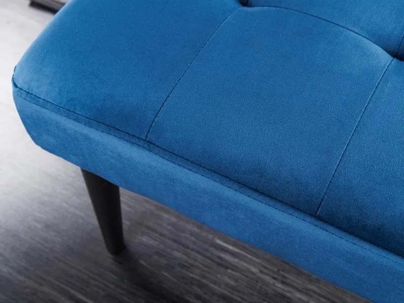Boutique Velvet lavica modrá 95 cm