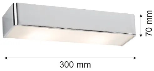 Argon 3074 - Nástenné svietidlo RODAN 1xE27/15W/230V