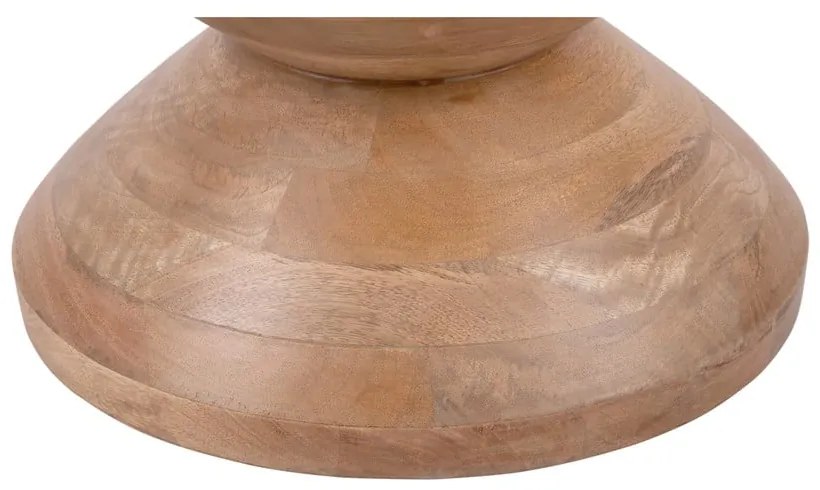 Okrúhly odkladací stolík z mangového dreva ø 35 cm Totem – Leitmotiv
