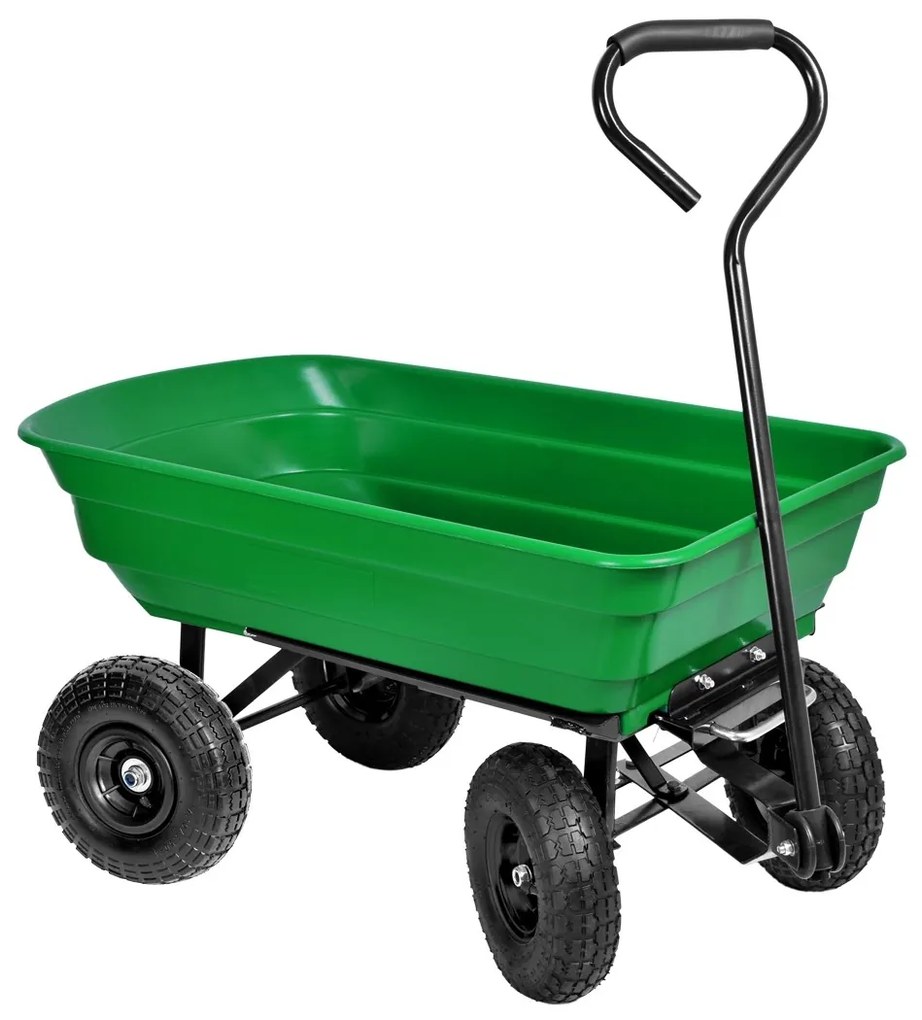 Záhradný sklápací vozík GARTEN zelený