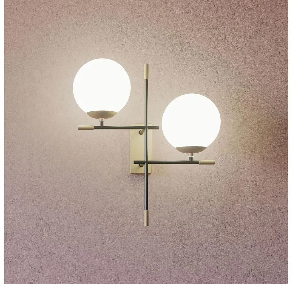 Redo 01-2947 - Nástenné svietidlo ESSENTIAL 2xE14/28W/230V