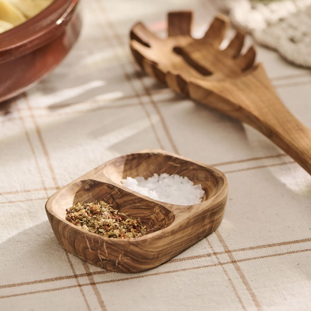 Ib Laursen Mini mištička na soľ/korenie Olive Wood