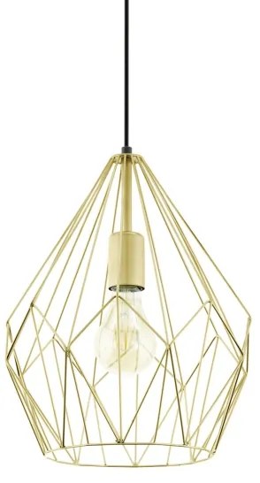 Eglo 49933 - Závesné svietidlo CARLTON 1xE27/60W/230V