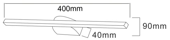 Zuma Line W89551-40BK - LED Obrazové svietidlo ARVI LED/12W/230V 40 cm čierna
