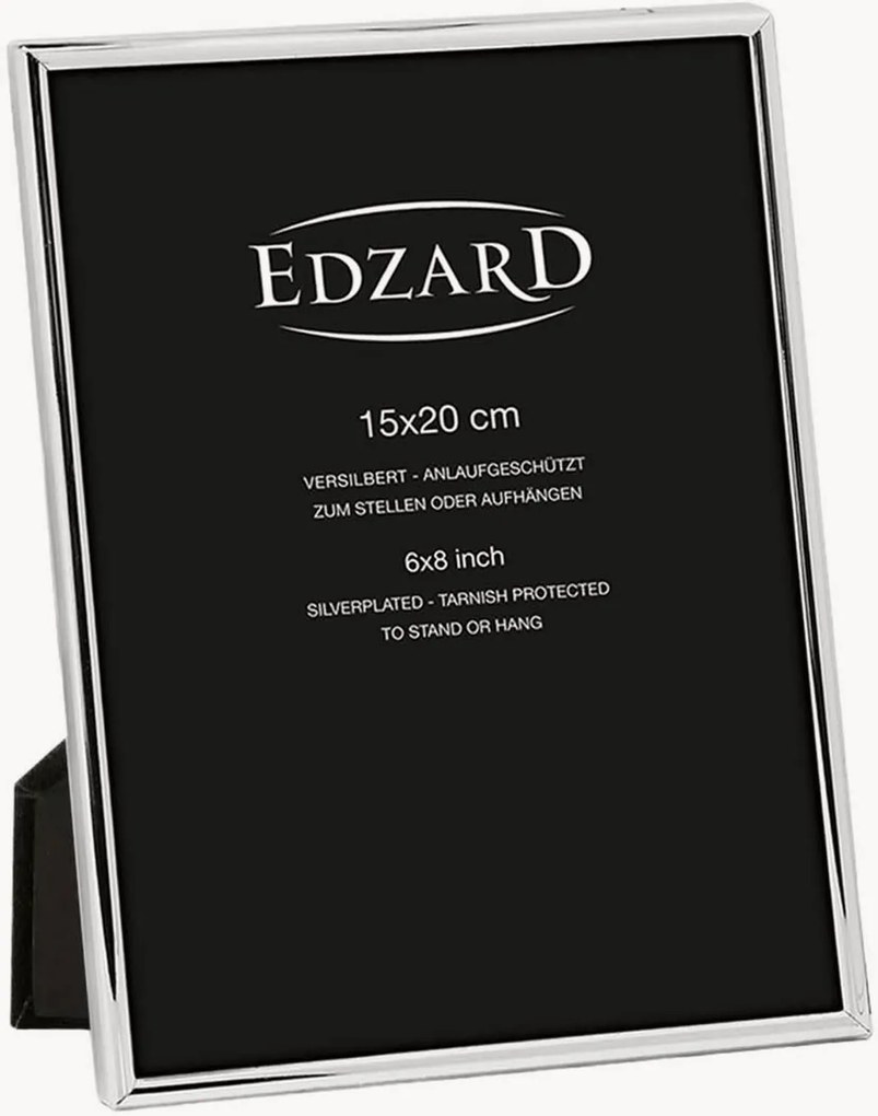 Postriebrený fotorámik Genua