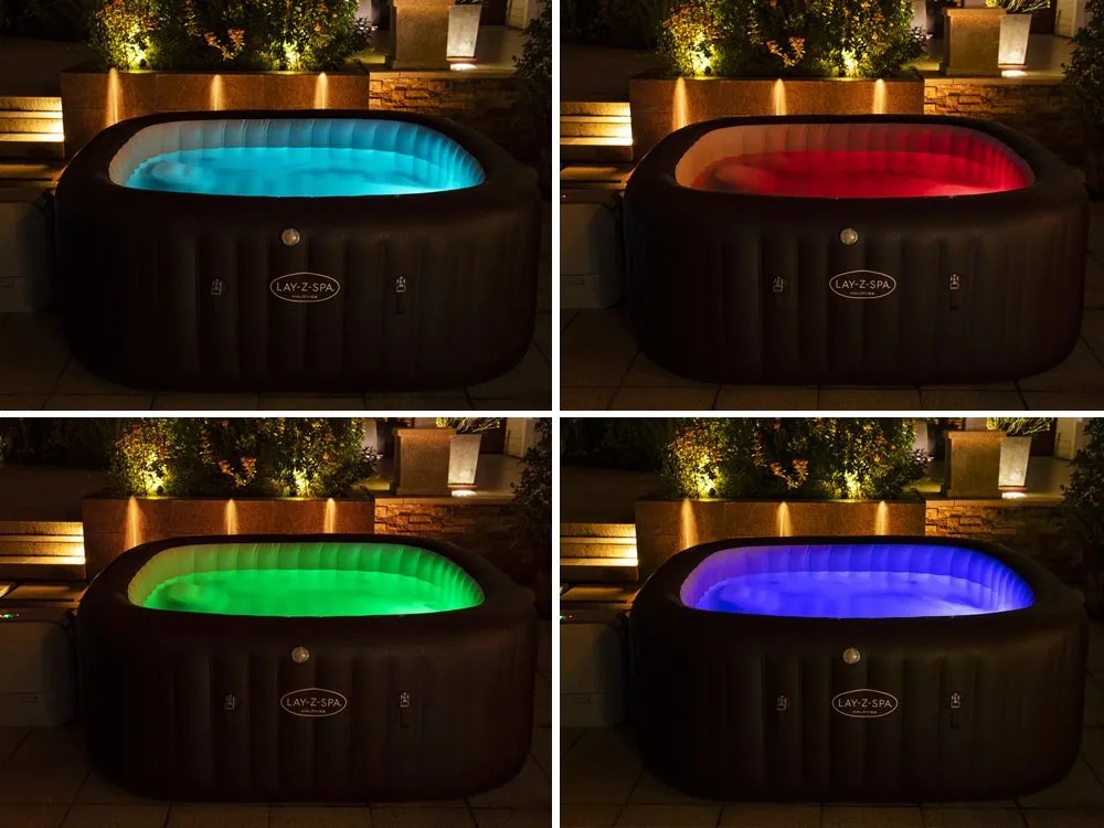 Vírivka Lay-z-Spa Maldives Pro7 2025 jacuzzi WiFi app LED pre 5-7 osôb Bestway 6001U