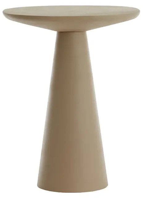 Kovový okrúhly odkladací stolík ø 45 cm Abala – Light &amp; Living