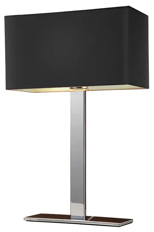 Dizajnová stolová lampa Martens čierne