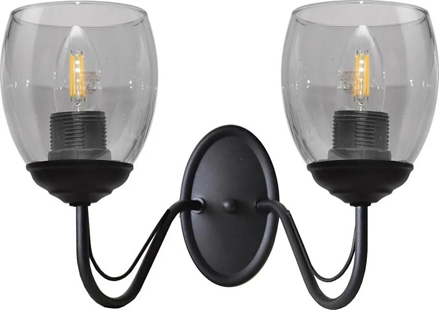 Nástenné svietidlo ALLENA 2xE27/15W/230V