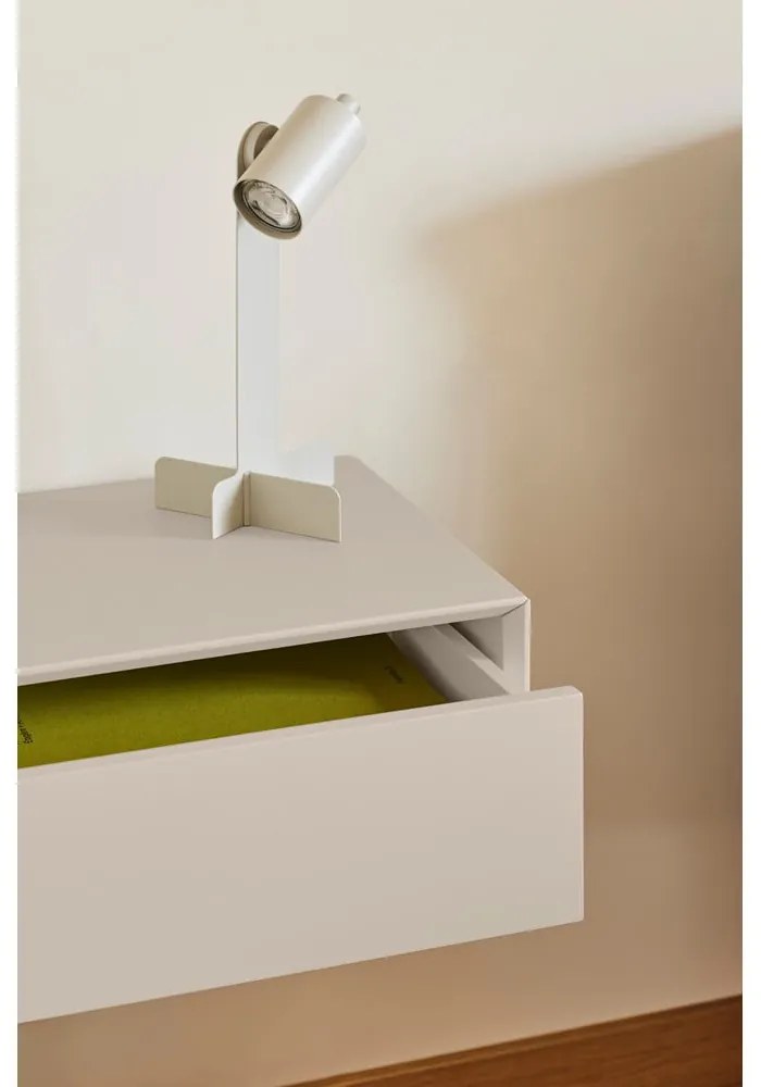 Závesný nočný stolík v tehlovej farbe Platt – Teulat