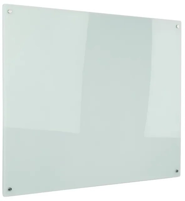 Sklenená popisovacia tabuľa, biela, 50 x 35 cm