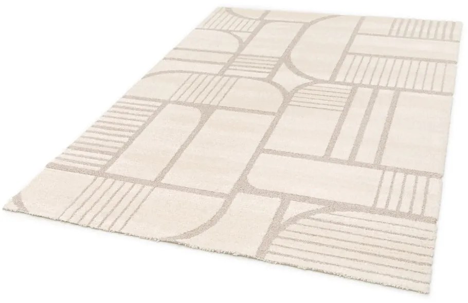 Krémovobiely koberec 120x170 cm Snowy – Universal