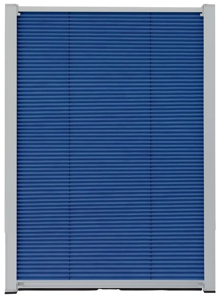 Livarno home Tepelnoizolačná plisovaná žalúzia na strešné okná Velux, 49,3 x 94 – 116 cm (modrá)  (100328943)