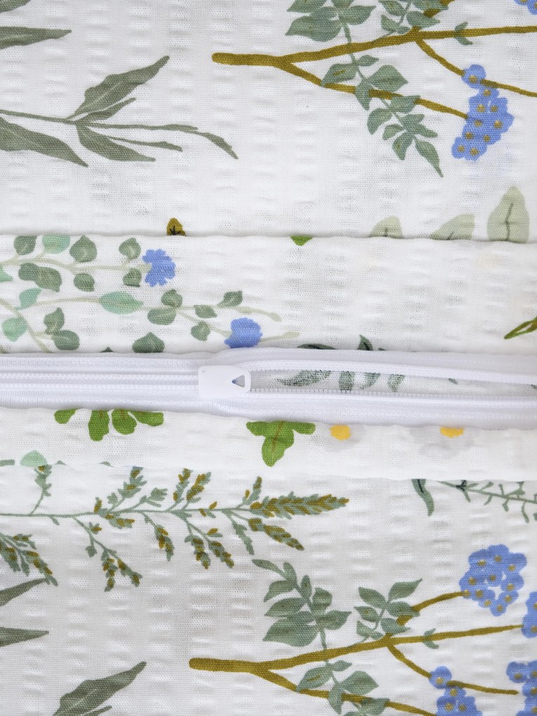 Krepová obliečka na vankúš Renforcé 70 × 90 cm - Bianca biela