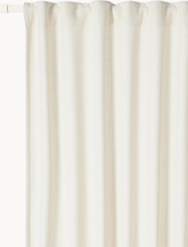 Nepriehľadné závesy's multifunkčnou páskou Pavla, 2 ks, Š 140 cm