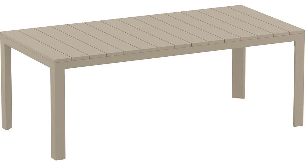 ATLANTIC 210 záhradný rozťahovací stôl taupe