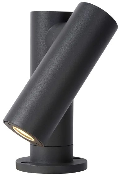 Lucide 27893/05/29 - LED Vonkajšia lampa TATUM LED/5W/230V IP65 14 cm antracit