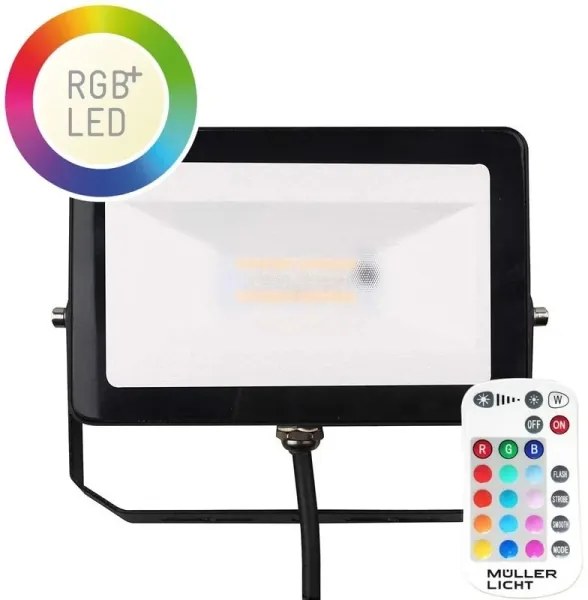 Müller-Licht - LED RGBW Stmievateľný vonkajší reflektor LED/10W/230V IP65 + DO