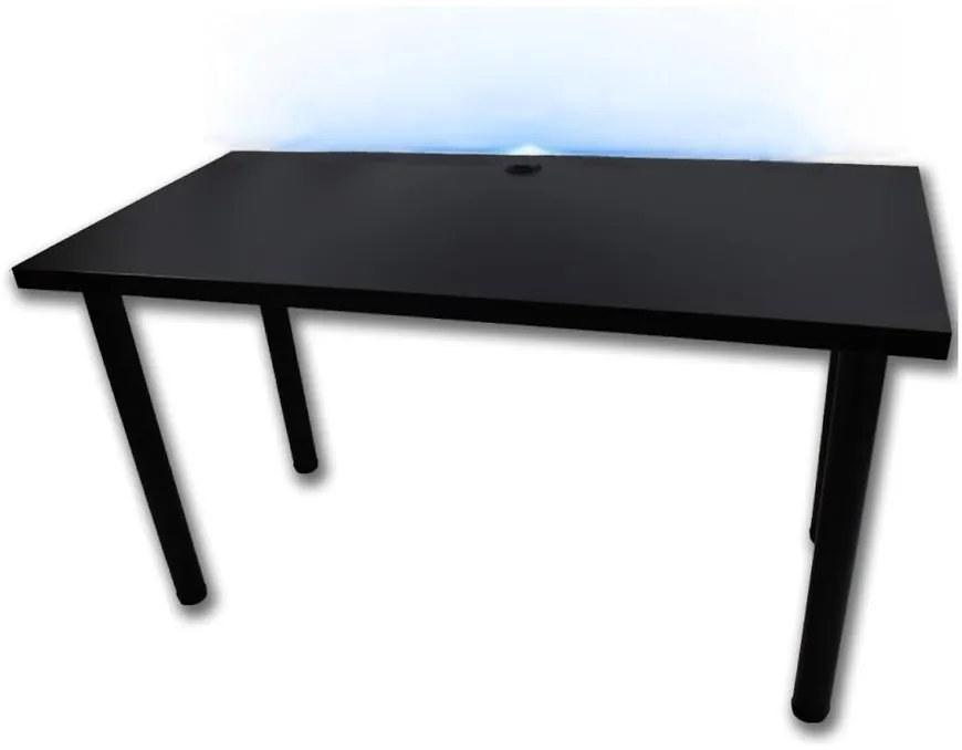 Písací Stôl Pre Hráča 136x66x28 Model 2 čierna Low
