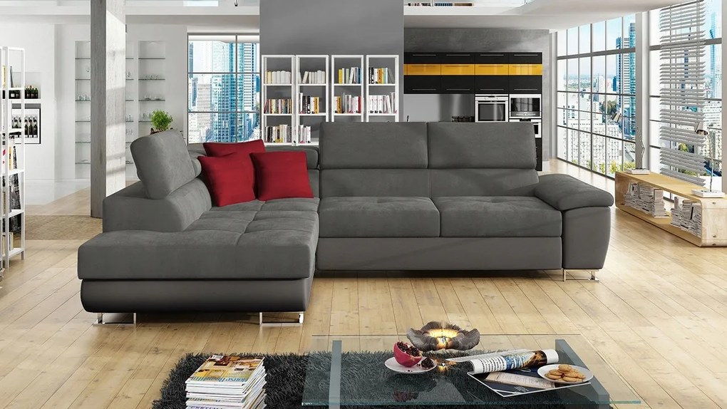 Rohová sedačka Alphard (L) (Soft 029/Uttario Velvet 2971/Kronos 02)