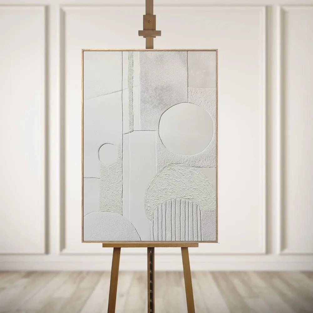 Obraz s ručne maľovanými prvkami 70x100 cm Lan – Styler