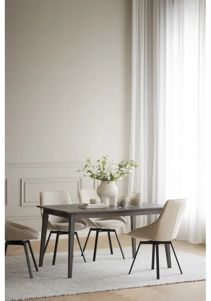 Rozkladací jedálenský stôl z dubového dreva 140x90 cm Filippa - Rowico