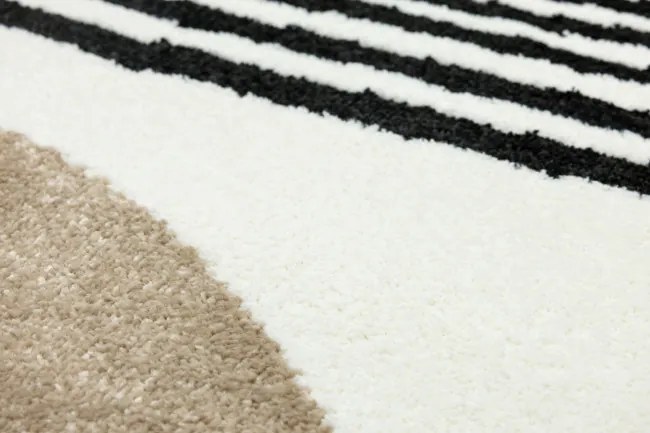 Koberec CLARA 02923A krémový / hnedý