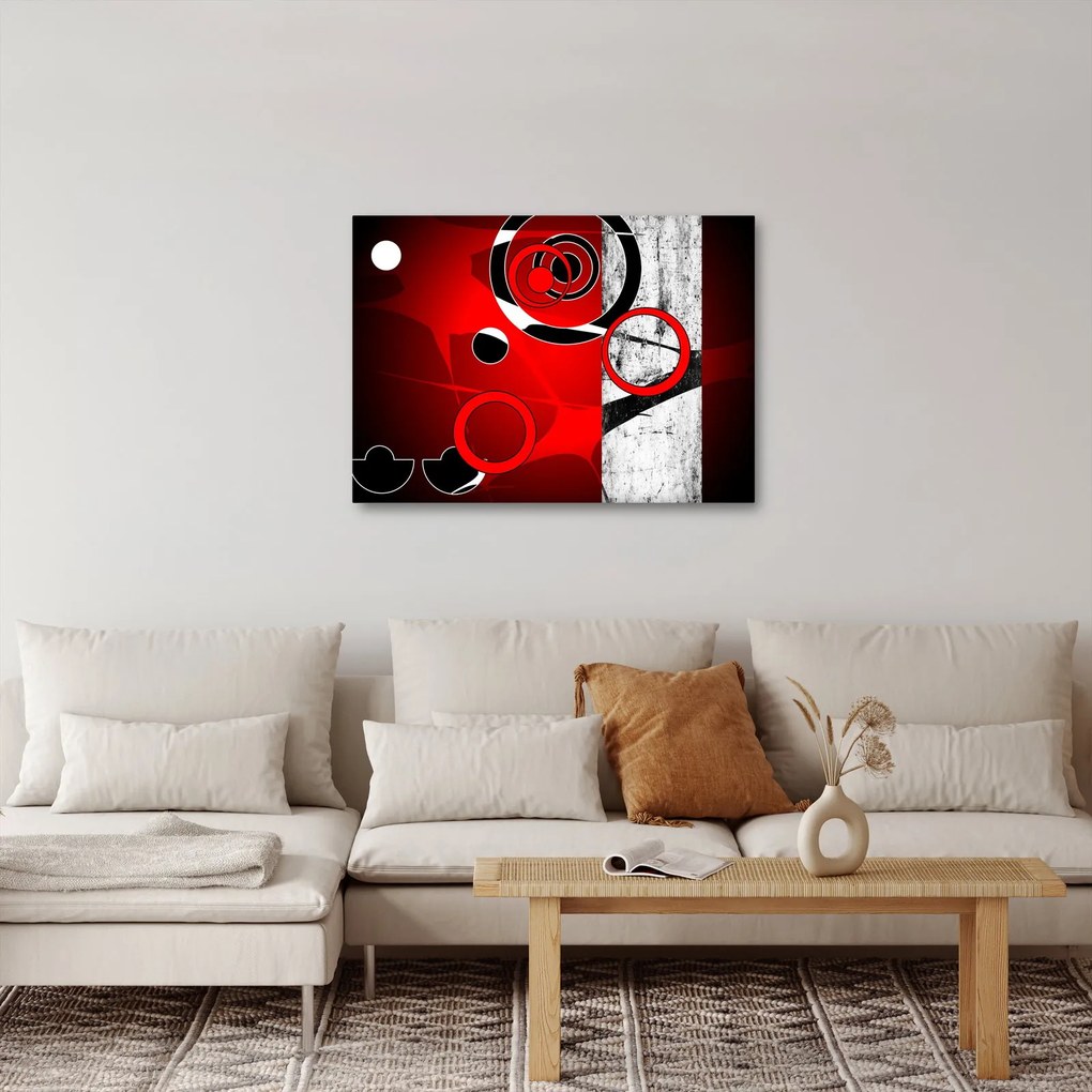 Obraz abstrakcie (70x50 cm)