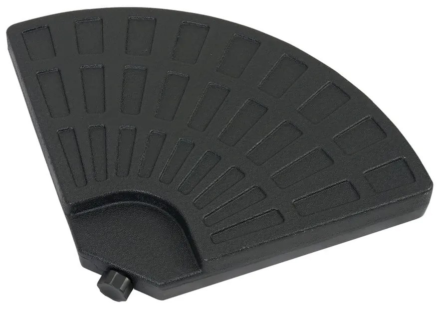 Čierny podstavec na slnečník Bonami Essentials, ø 100 cm