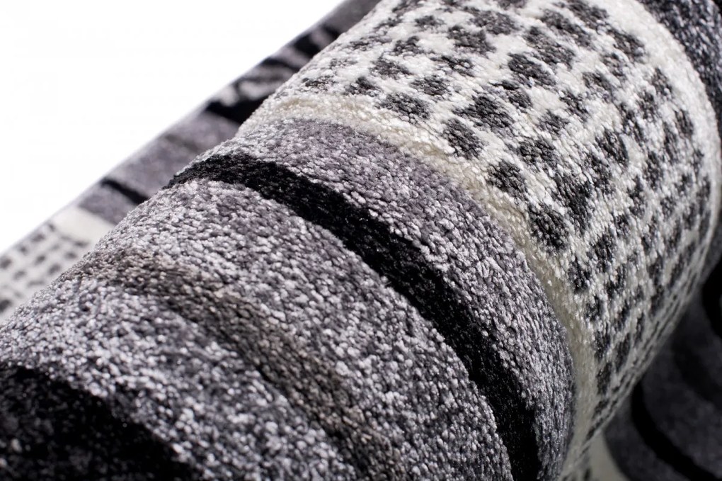 TA Koberec H093A ŠEDÁ SUMATRA rezba Rozmer: 240x330 cm