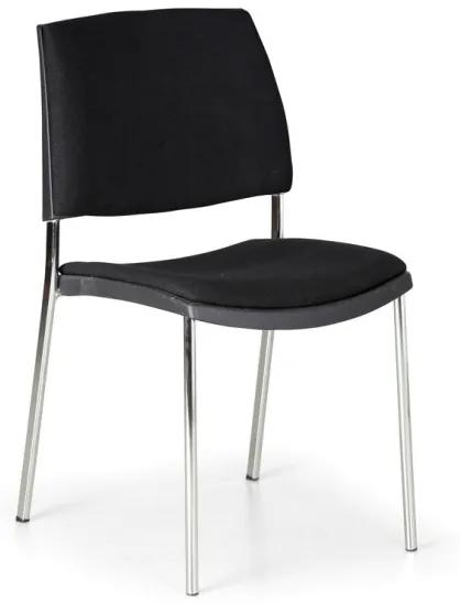 Konferenčná stolička CUBE, čierna