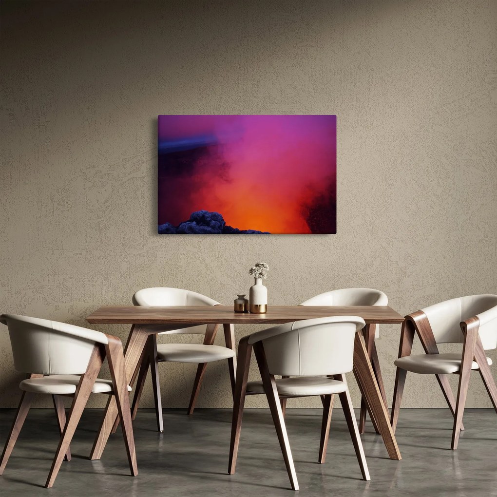 Obraz - sopka (90x60 cm)