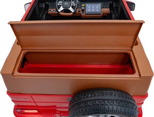 Elektrické autíčko Mercedes Benz MAYBACH G650 červené