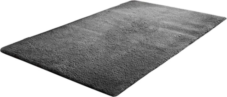 TZ Tmavosivý obdĺžnikový koberec Alpaka Rozmer: 100x150 cm