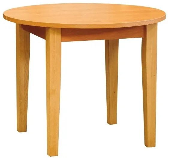 Stima okrúhly drevený jedálenský stôl FIT 95 Rozklad: Bez rozkladu, Odtieň: Čerešňa, Rozmer: Ø 95 cm