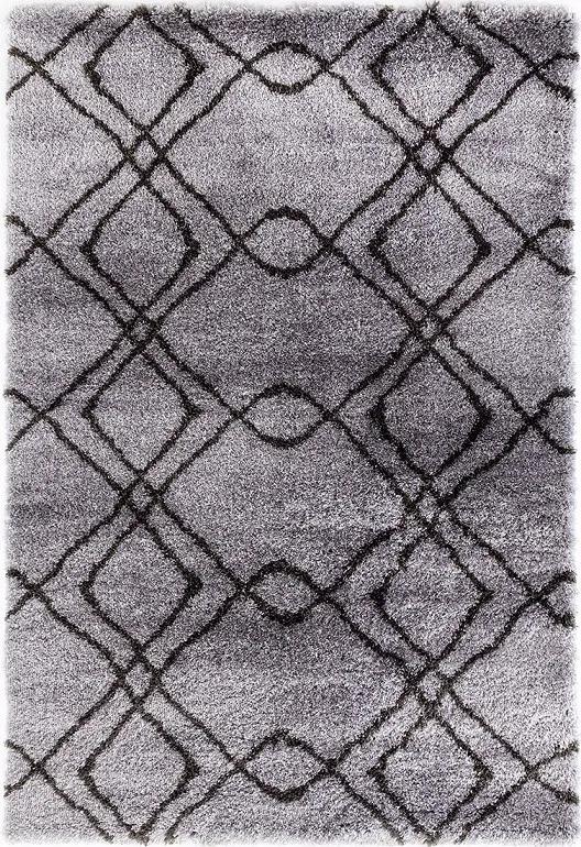 Festival koberce Kusový koberec Carmella K11608-01 Light Grey Dark Grey (Pearl 510 L.Grey/D.Grey) - 120x170 cm