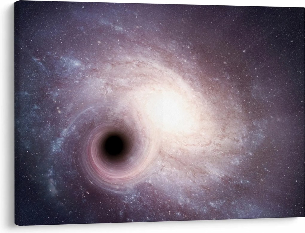 Obraz - Špirálna galaxia (70x50 cm)